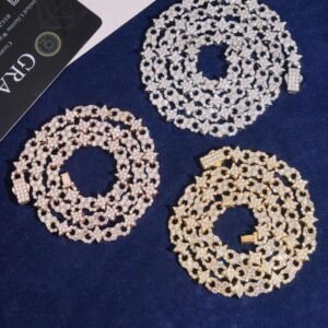 Star Infinity Link Bracelet Moissanite